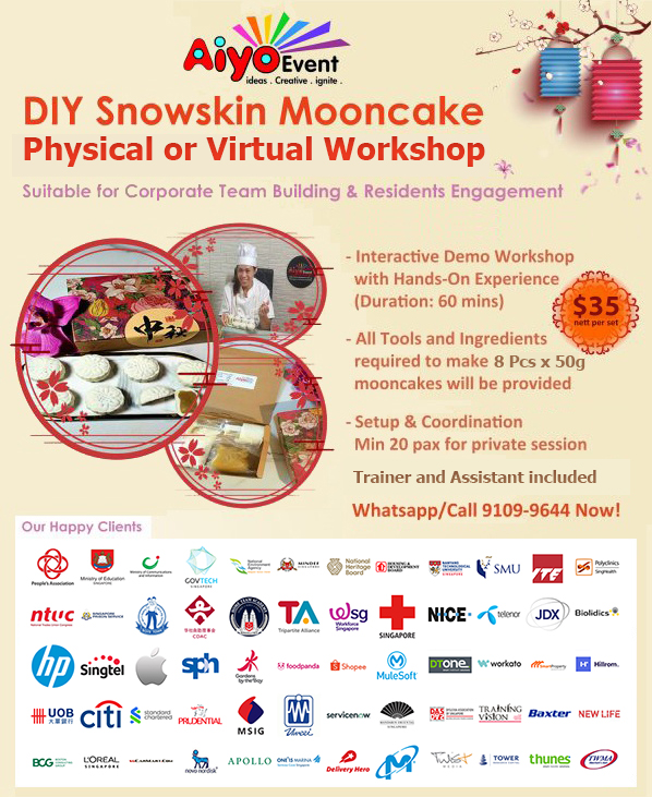 DIY Snowskin Mooncake